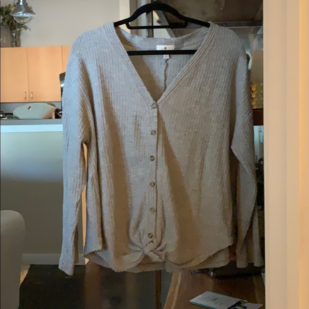 A soft long sleeve shirt